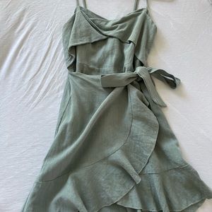 Blue Mini Dress - size S - from a boutique - WORN ONCE